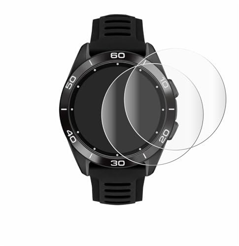 BROTECT 2 Stück Full-Cover Schutzfolie für Tissot T-Touch Connect Sport 2023 Full-Screen Displayschutz-Folie [3D Curved, Kristall-Klar]