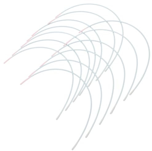 10 Pairs Repair Bra Wire Bra DIY Replacement Cup Underwire Bra Underwire Replacement Underwire Repair Bras Accessory Wire Bras for Women Good Metal Miss Underwear