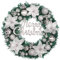 Deko Outdoor Animiert Halloween Haustür Ornament Wand künstliche Kiefern Girlande für Xmas Party Dekoration (One Size)