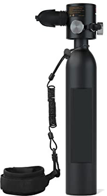 Tauchausrüstung Tauch-Atemschutzmaske For Erwachsene, Tauchen, Schwimmen, Mini, Tragbar, Aufblasbarer Notfall-Rettungsanzug Druck- und Korrosionsbeständigkeit(Noir)