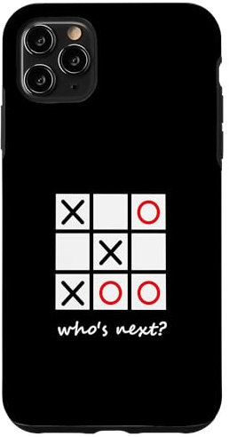 Hülle für iPhone 11 Pro Max Tic Tac Toe Puzzle