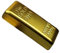 Goldbarren Flaschenöffner Gold Bar Kreativ Tragbar Dosenöffner Golden Bullion Küchenzubehör Einzigartiges Geschenk für Bier Soda Cap (Gold)