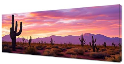 Diamond Painting Anlage Diamant Painting Bilder Kaktus Diamond Paintings Erwachsene Kinder,Malen nach Zahlen Diamant Anfänger,DIY Mosaikherstellung Bastelset für Zimmer Deko Geschenke 125x50cm R1-187