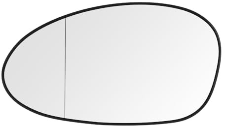 SENZEAL Spiegelglas Fahrerseite Beheizbar mit Trägerplatte für BMW 1 3 Series E81 E87 E82 E88 E90 E91 E92 E93 Pre-Facelift 2005-2008 51167145267 51167157247 Außenspiegel Glas Ersatz Links