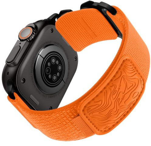 Bandletic Correa deportiva de nailon compatible con Apple Watch Correas