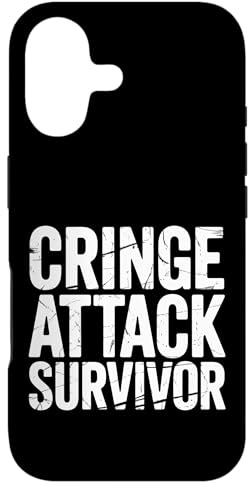 Hülle für iPhone 17 Cringe Attack Survivor Peinlicher Sarkasmus |-