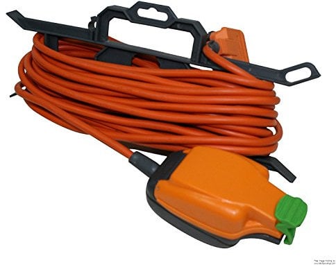 2xMasterplug CT1513P/IPS 15 m Extension Lead with In-Line weatherproof Socket