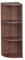 Iris Ohyama Eck-Holzbücherregal, 3 Etagen, Braun, Vielseitig, Modular, Offenes Regal, Für Wohnzimmer, Büro, Schlafzimmer, Platzsparend, Bücher, CD, Dekor, Einfacher Aufbau, CX-3C