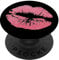 Rosa Lippen Kuss Pink Lips Geschenk Mädchen Teenager Frauen PopSockets PopGrip: Ausziehbarer Sockel und Griff für Handys/Tablets mit Tauschbarem Top