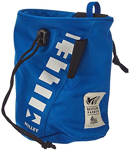 Millet - Granite Chalk Bag - Sacco per magnesite - Ergonomico e resistente - Arrampicata - Colore: Blu