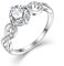 Starchenie Versprechen Ring 925 Sterling Silber Geburtsstein Unendlichkeit Ringe für Damen