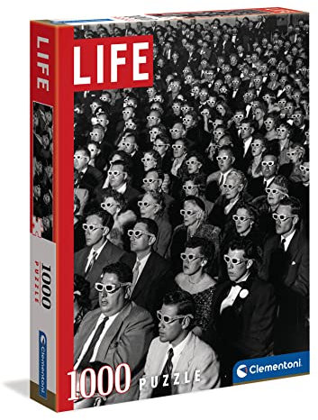 Clementoni Life Magazine Adulti, Vintage, Fotografie Famose, Foto Iconiche Made In Italy, Puzzle, 39633, Multicolore, 1000 Pezzi