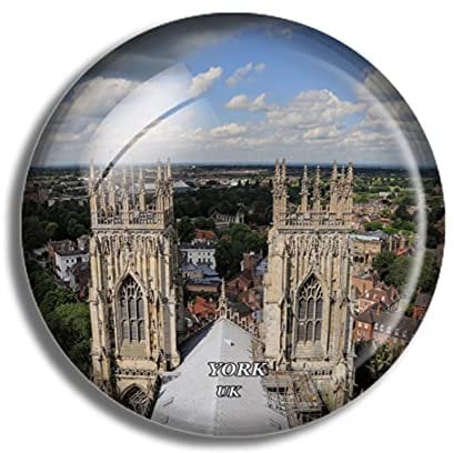 Crystal Fridge Magnets York UK Travel Souvenir Funny Sticker for Gift Home Decoration Office Whiteboard