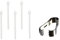 Conseils du Stylet š pour Samsung Galaxy Note20 5G 4G SM-N981B N980F/ Note 20 Ultra 5G 4G N986B N985F Pointes de Stylet S pour écran Tactile avec Embouts d'outils 5 White
