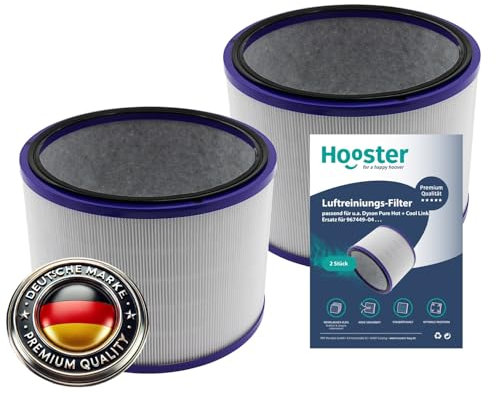 2er-SET Filter passend für Dyson Pure Hot + Cool Link | kompatibel mit Dyson DP01 DP03 HP01 HP02 HP03 | Ersatz für 967449–04