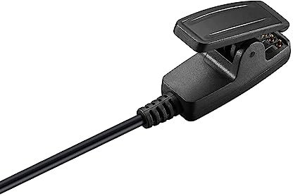 Feysentoe Cargador USB Compatible con Garmin Forerunner 35/30/735XT/235/230 Cable de Carga USB Repuesto Cargador Compatible Reloj Inteligente Base de Carga.1M