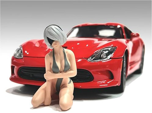 AMERICAN DIORAMA 1/18 18305 Figurines Cosplay Girl V diecast modelcar