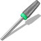 Vnjaoi 5 en 1 brocas de talla de uñas, 3/32 '' bits multifunción de tungsteno de carburo profesional, adecuado para pulido de gel de cutícula de pedicura de manicura, bits de técnicos (Grueso)