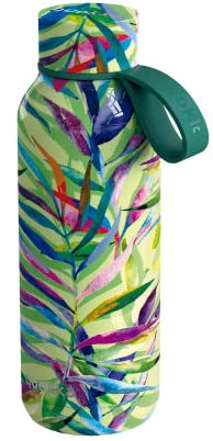 QUOKKA BOTELLA TERMO ACERO INOXIDABLE SOLID CON COLGADOR COLOR NATURE 510 ML