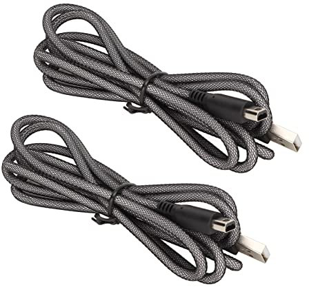 2Pcs 3DS USB Cable 5ft Power Charging 2DS 3DS XL New 2DSXL NDSI LLBusiness & Industrie, Elektronik & Messtechnik, Stecker, Schalter & Kabel!