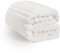 OHS White Blanket Throw Faux Fur Rib, Winter Blanket for Bed Warm Thick Throws for Sofa Comfy Soft Decorative Couch Cover Throw, 125x150cm