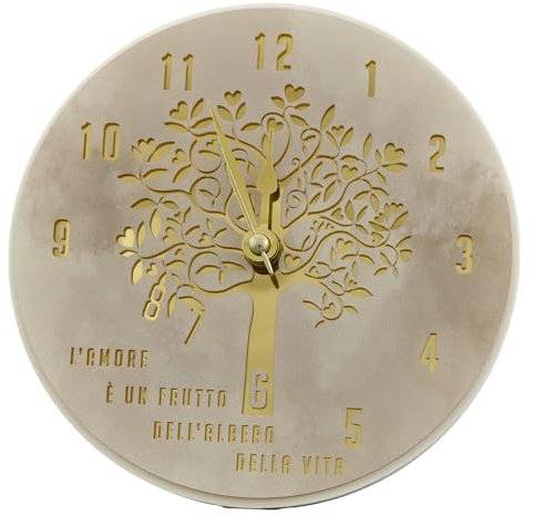 Doni Bomboniere Matrimonio Orologio CN Albero della Vita Partecipazioni Utili 50 Anniversario Complete Wedding Idee Originali Economiche. Eleganti Nozze d'oro Testimoni Particolari E Frase L'Amore È