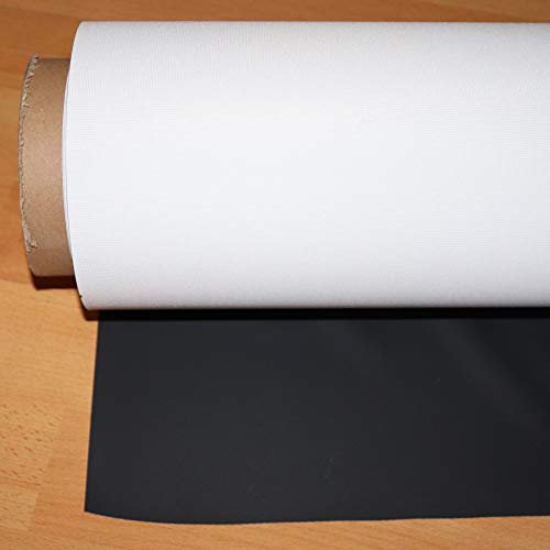 Beamerleinwand Stoff (200x250 cm) Leinwandtuch Beamer Leinwandstoff Leinwand Beamer Präsentationsleinwand Projektionsleinwand Heimkino Kinoleinwand Projektionsfläche Filmprojektorleinwand