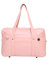 CLSSLVVBN Hochwertige Leder-Schultasche für Studenten, Uniform, Laptop, leicht, japanische Handtasche, große Kapazität, PU, breite Anwendung, rose, 40 x 26 x 4 cm