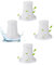 Lambluefly HEPA Filter Staubsauger, 4 Stück Staubsauger HEPA Filter, Waschbarer und Wiederverwendbarer Akku Staubsauger Filter, Handstaubsauger Filter für Kabellose Handstaubsauger fürs Auto