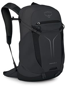 Osprey Sportlite Hiking Bag, 20L, Raven Black