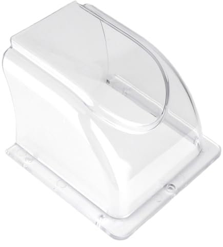 Wasserfester Ring für die Tür, transparent, wetterfest, Regenschutz, für Tür, Keypad, Smart Entry Devices, Home Entry Zubehör, 10,9 x 13,2 x 13,2 cm