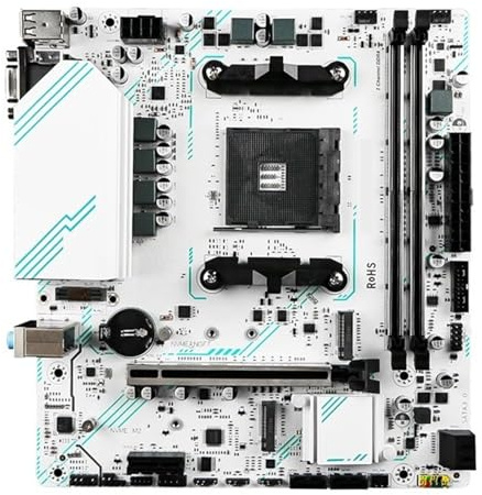 1PCS B550M Scheda Madre Gaming USB3.1 M.2 Nvme Sata3 DDR4 Dual Channel Supporta RYZEN R3 R5 R7 3000 4000 5000 CPU AM4 Socket