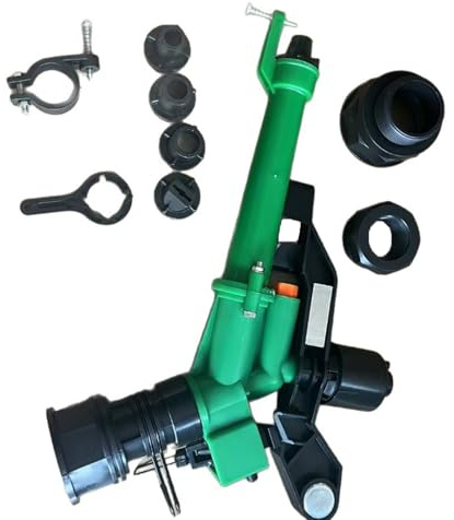 1, 5 Zoll Kunststoff Sprühpistolen DN40 Schwenkarm Sprinklerkopf für große Feldbewässerung, landwirtschaftliches Bewässerungswerkzeug, Schaukelarm Sprinkler