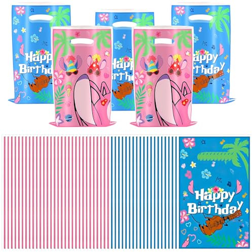 50 sacchetti regalo Stitc e Angel, decorazioni di compleanno | Sacchetti regalo piccoli, sacchetti regalo