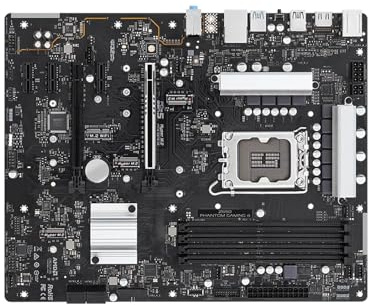 Motherboard Placa Base Fit For ASRock Z690 Phantom Gaming 4 Compatible con procesadores i9-14900K, i7-12700K y i5-12400F LGA 1700, x DDR4, USB 3.2 Gen, M., PCIe 5.0, ATX