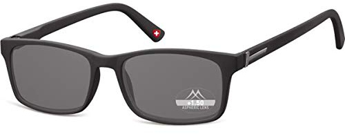 Montana lesebrille unisex rechteckig braun (MR73C) Stärke +3,00