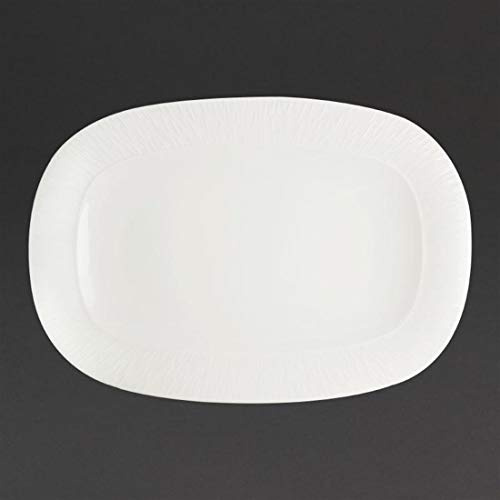 Royal Porcelain GT916 Maxadura Solario Oval Platter, 220 m (Pack of 12) | Vitrified commercial-grade body resists chipping and thermal shock, built for busy restaurants and high-volume catering.