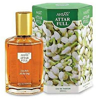 Ahsan Original Attar Full Jasmine 100ml – Floral Jasmine Perfume Spray for Men & Women – Long Lasting Fragrance