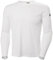 Helly Hansen Men's HH Tech Crew Long Sleeve, White, L