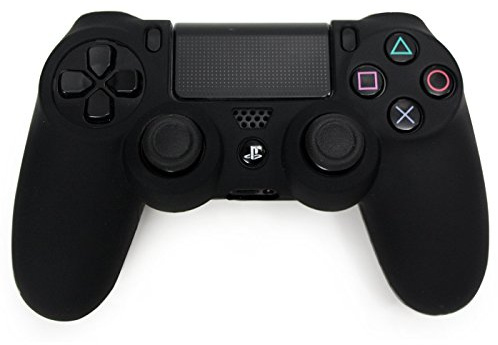 Carcasa de Silicona Suave para Mando Sony Playstation 4 PS4 BL Talla única