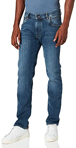 bugatti Herren Jeans Flexcity Stretch Hose hohe Bewegungsfreiheit Jeanshose formstabil