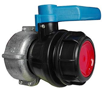 IBC Auslaufhahn 60mm Kugelhahn DN 50 Ersatzhahn (75mm)