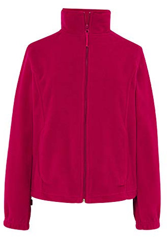 FYL Veste polaire pour femme, framboise, L