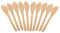 GUMEI 10 Pcs Wooden Spoon Dumpling Filling Utensil Peanut Butter Spreading Tools