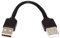 chenyang CY Câble de données plat et fin FPC 2.0 type A vers USB 2.0 type A mâle pour disque dur FPV et téléphone 13 cm