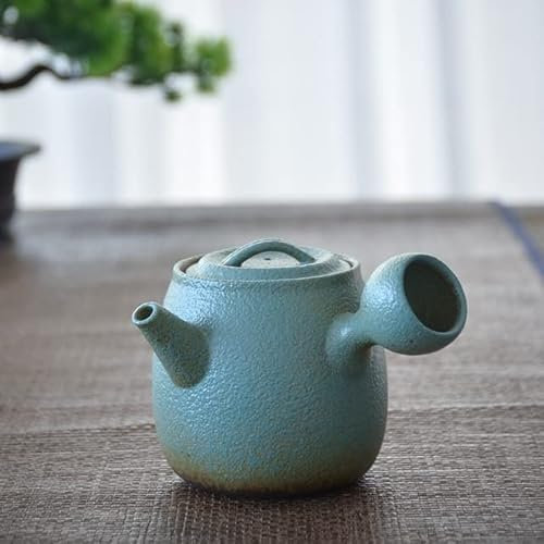 CHANWA Teteras de cerámica Kyusu Teteras de Kung Fu Vasos 270ml
