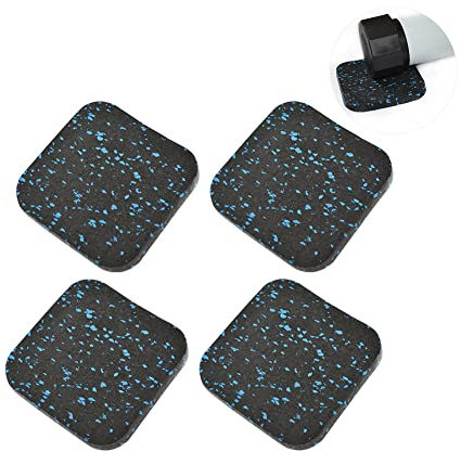 Ditanpu Laufbandmatte - 4 Stück Übungsmatten | Installationsfreies und tragbares Laufband-Pad, Laufband unter dem Schreibtisch, Gehen und Joggen
