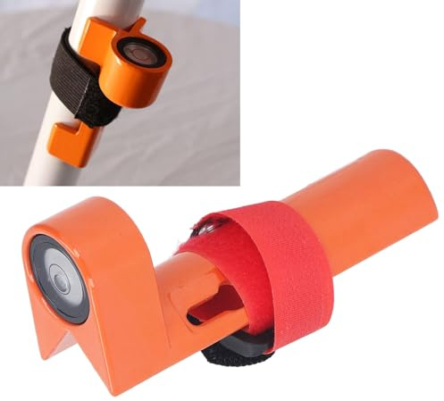 Verstellbare Stabwaage aus Aluminium für 2,5 Bis 3,2 Cm Große Stäbe, Oben Verstellbare Libelle, Multifunktionales Wasserwaage, Blasen-Nivellierwerkzeug