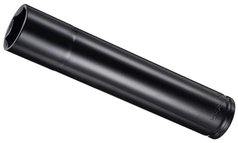 CoCud 1/2 Drive 30mm Deep Impact Socket - 6-Point, CR-V Steel, Rounded Corner Design, Suitable for Screws & Bolts