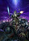 Displate Offiziell Warhammer MetallPoster Magnetische Befestigung Inklusive Lizenziert Bilder Hochwertiges Poster Warhammer 40,000 Art Grey Knights Poster 67.5 cm x 48 cm